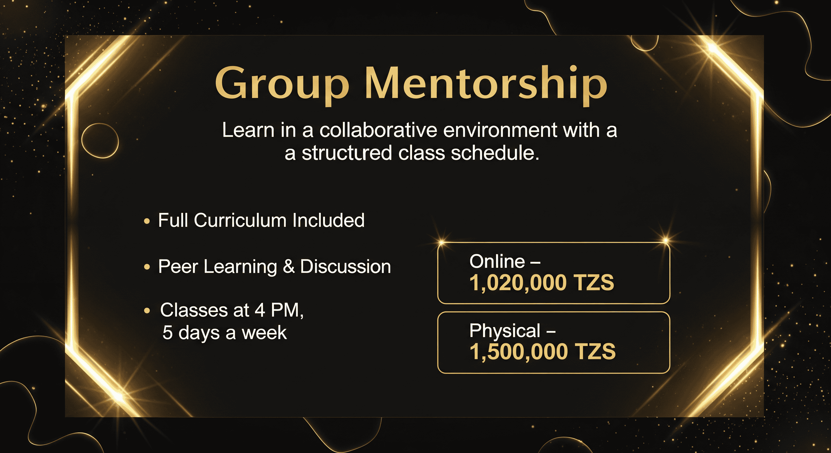 Group Mentorship